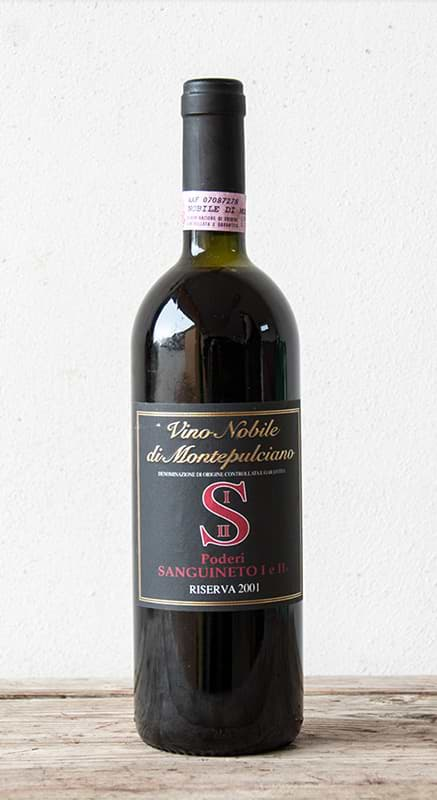 Nobile di Montepulciano Riserva DOCG - Poderi Sanguineto